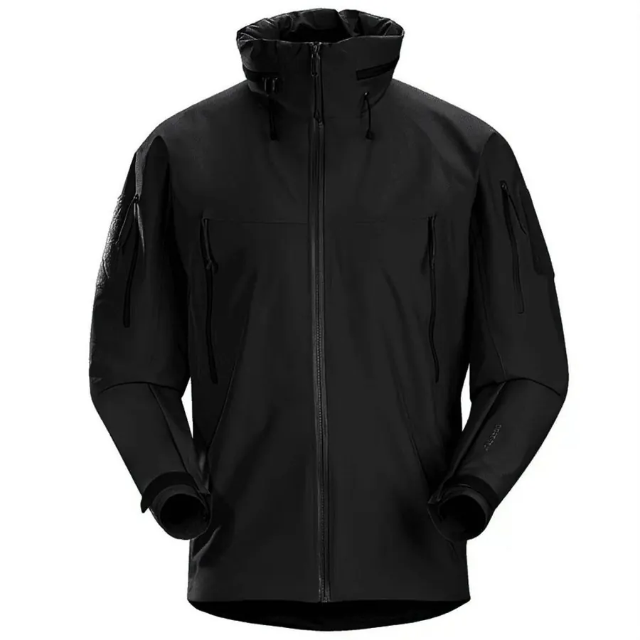 Custom hardshell jacket manufacturing — 3-layer waterproof, 10-piece MOQ from PTOUTWEAR factory