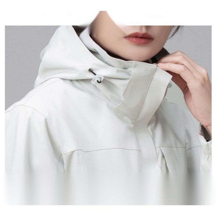 Y037530 Couple Fleece-Lined Hardshell construction detail 1