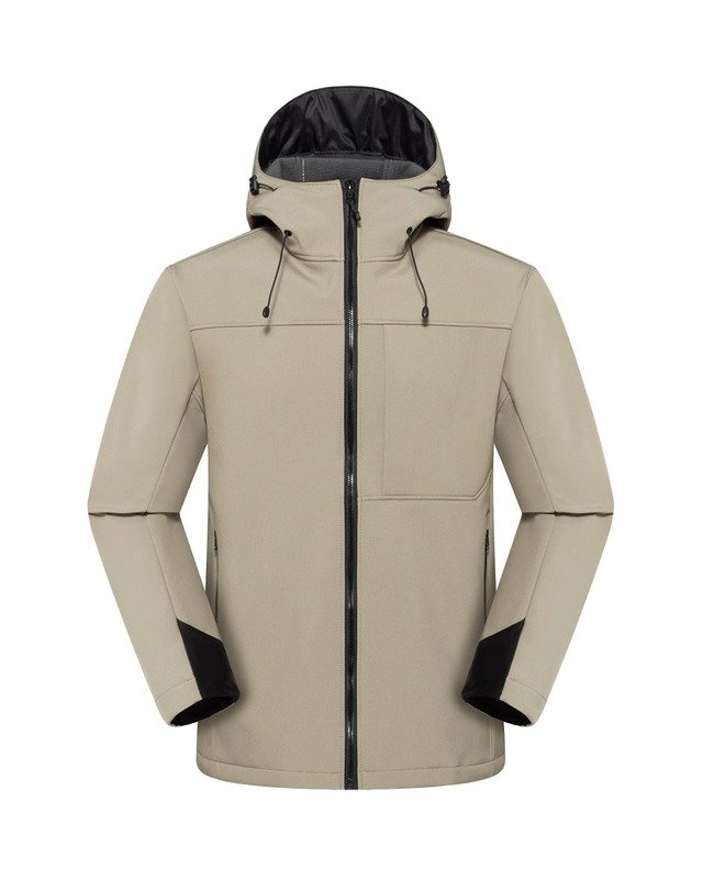 Y025016 Couple Softshell Jacket in Khaki
