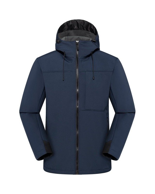 Y025016 Couple Softshell Jacket in Navy Blue