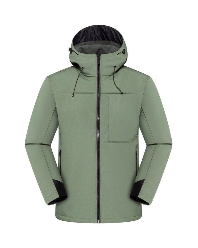 Y025016 Couple Softshell Jacket in Sage Green
