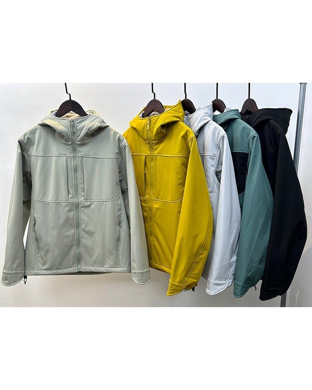 Y099027 Couple Softshell Jacket in Sage Green