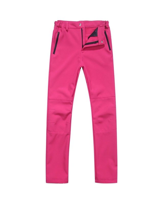 K097001 Couple Softshell Pants in Rose Red