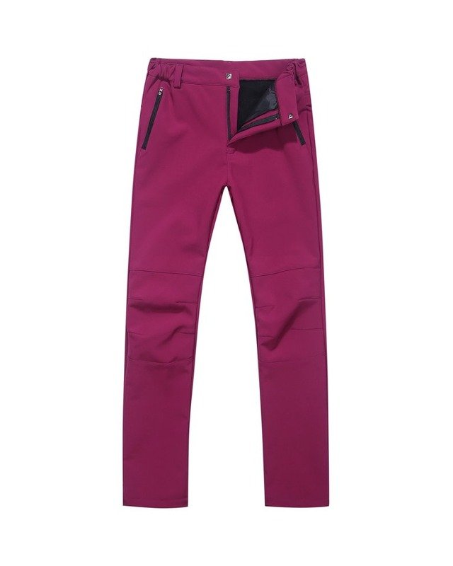 K097001 Couple Softshell Pants in Wine Red