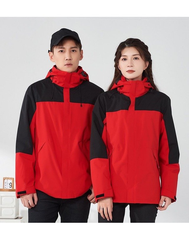 Y024018 Fleece-Lined Hardshell in Red