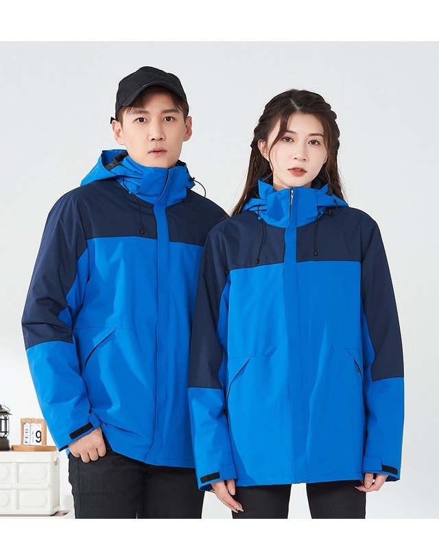 Y024018 Fleece-Lined Hardshell in Royal Blue