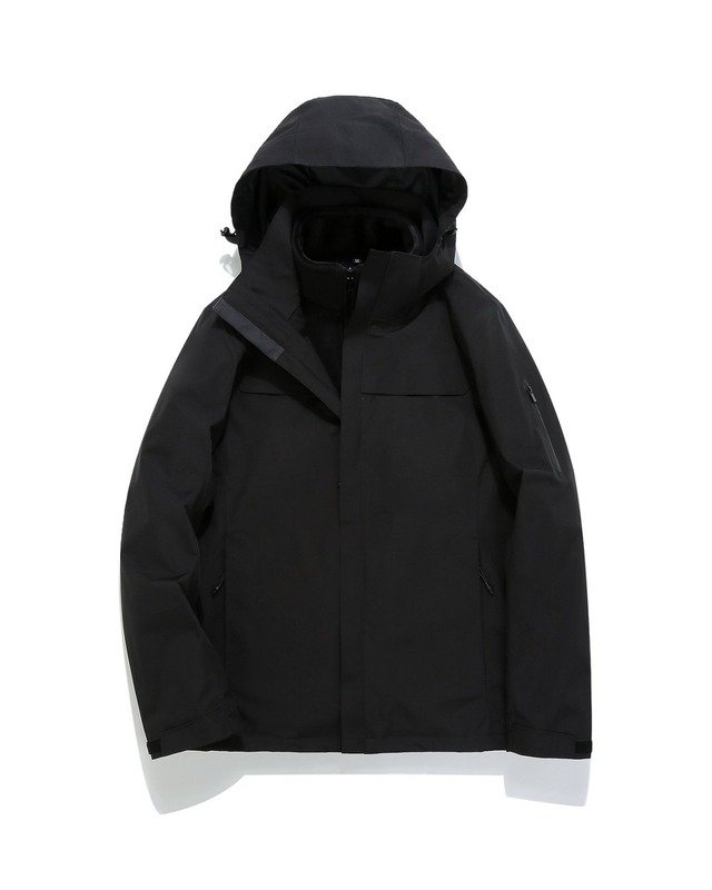 Y037930 Fleece-Lined Hardshell in Black