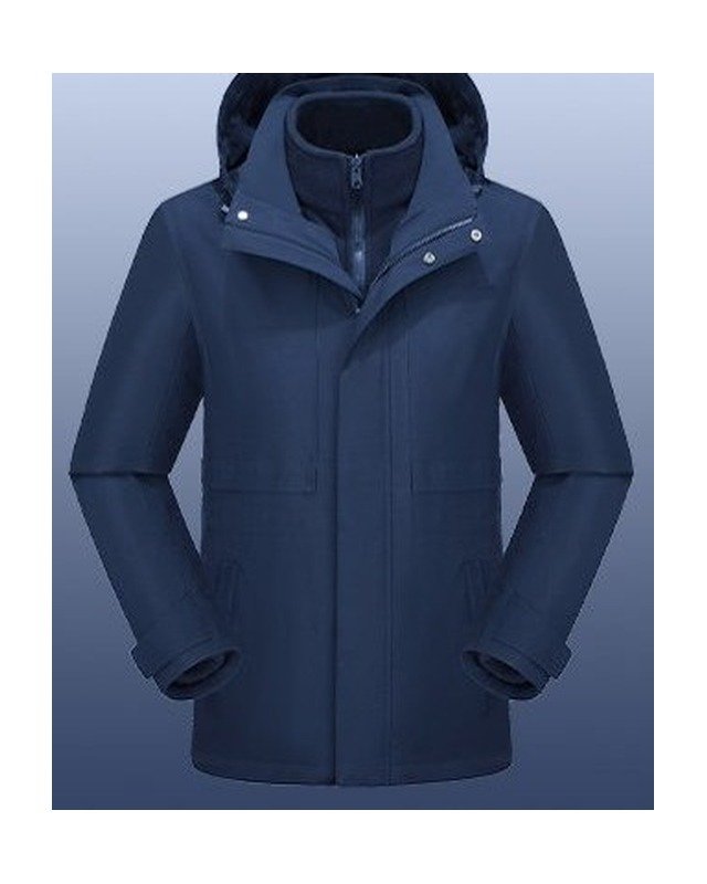 Y038606 Fleece-Lined Hardshell in Navy