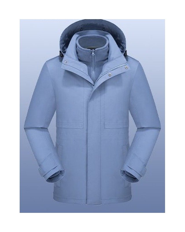 Y038606 Fleece-Lined Hardshell in Storm Grey