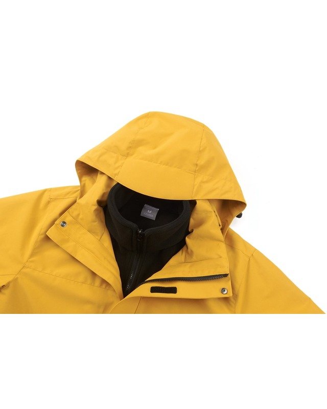 Y061950 Fleece-Lined Hardshell in Mustard Yellow