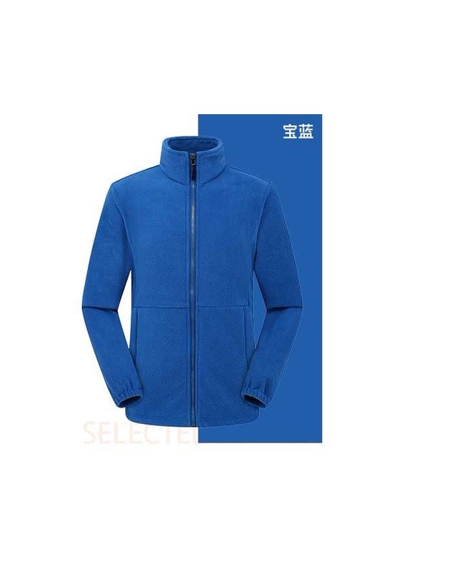 Y062011 Men's Fleece Jacket in Royal Blue