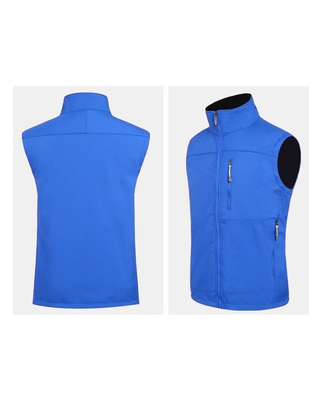 Y032012 Outdoor Softshell Vest in Blue