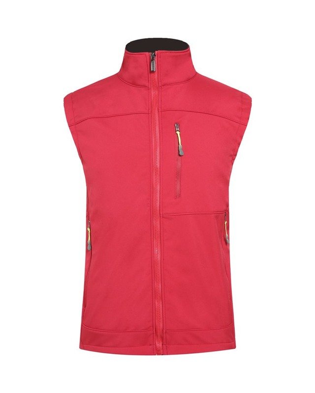 Y032012 Outdoor Softshell Vest in Red