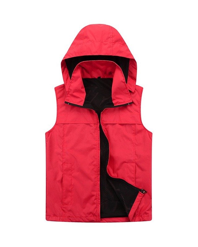 Y025011 Outdoor Vest in Red