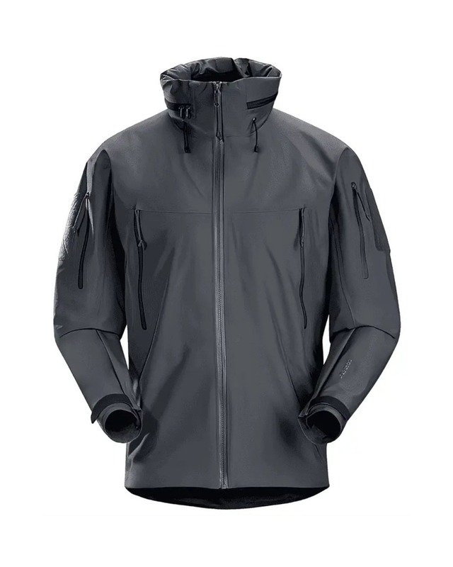 Y017025 Single-Layer Hardshell in Wolf Grey