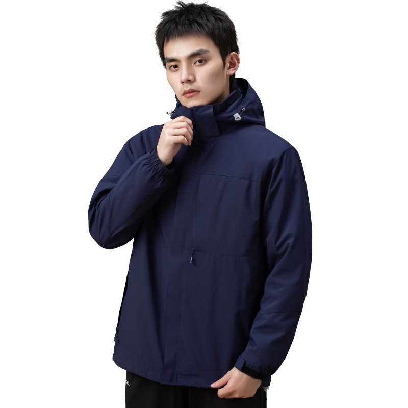 PT-3N1-11 3-in-1 Mountain Jacket (Fleece Liner) in Navy