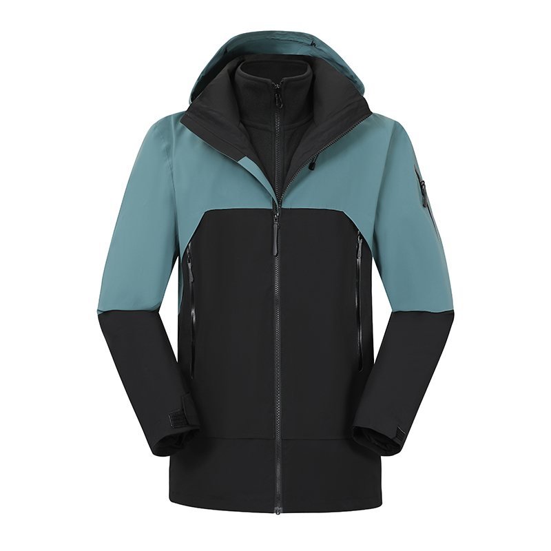 PT-3N1-02 3-in-1 Two-Piece Jacket (Fleece Liner) in Mist Blue