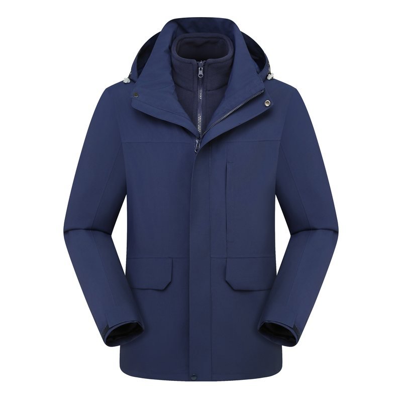 PT-3N1-04 3-in-1 Two-Piece Jacket, Taped (Fleece Liner) in Navy