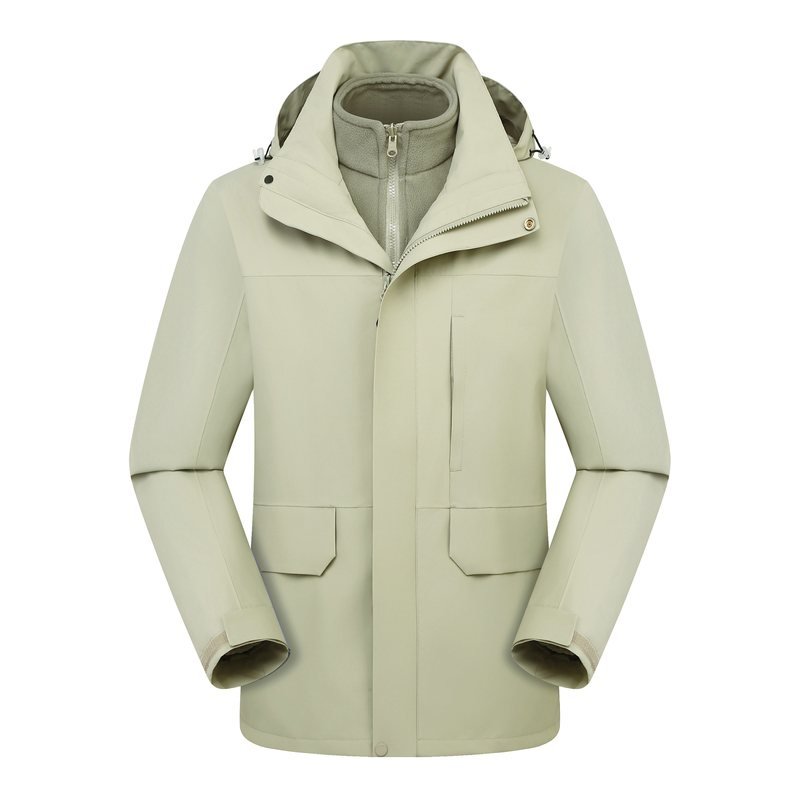 PT-3N1-04 3-in-1 Two-Piece Jacket, Taped (Fleece Liner) in Olive