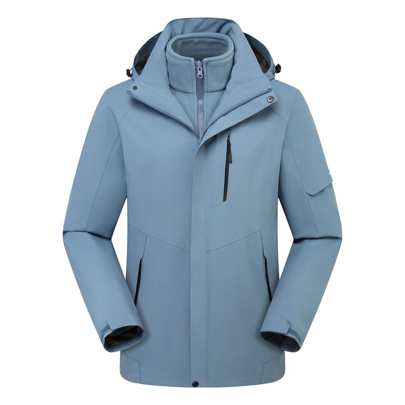 PT-3N1-05 3-in-1 Two-Piece Jacket, Taped (Fleece Liner) in Mist Blue