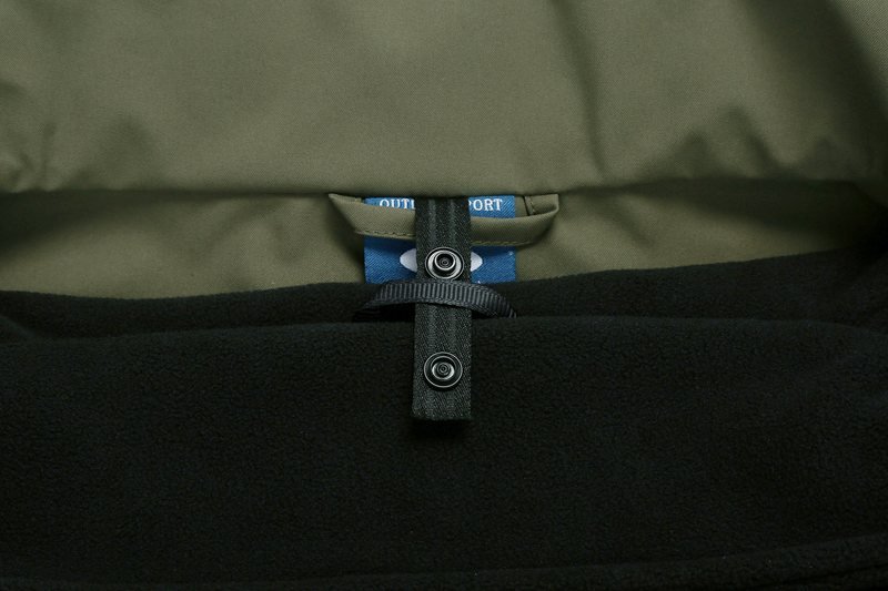PT-HS-04 Alpine 3L Hardshell Jacket construction detail 4