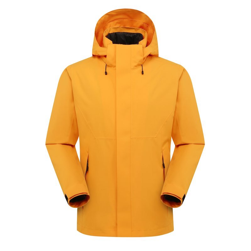 PT-HS-04 Alpine 3L Hardshell Jacket in Sunset Orange
