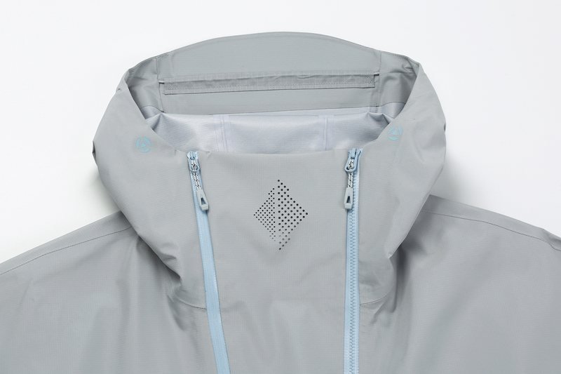 PT-HS-07 Dual-Zip 3L Hardshell Jacket construction detail 1