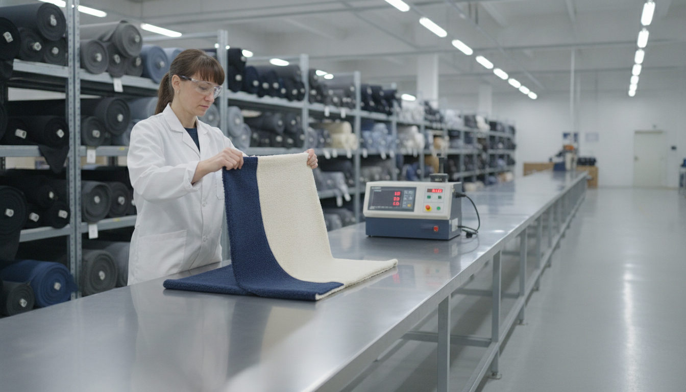 Bonded Fleece Softshell Jacket Construction Verification