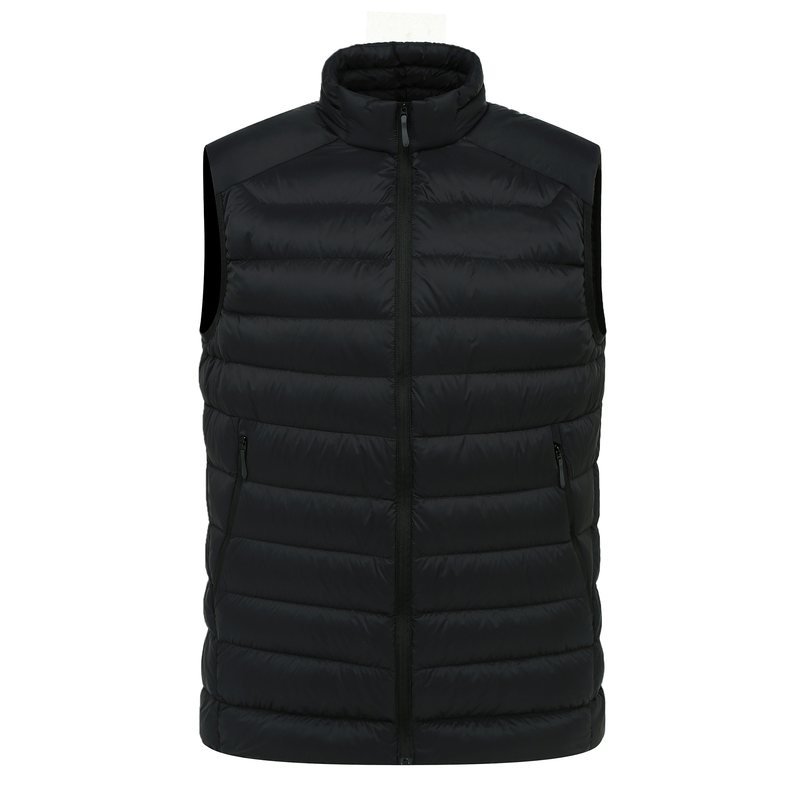 PT-DN-02 Goose Down Insulated Vest (600FP) in Black