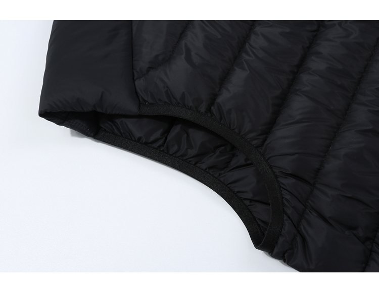 PT-DN-02 Goose Down Insulated Vest (600FP) construction detail 2