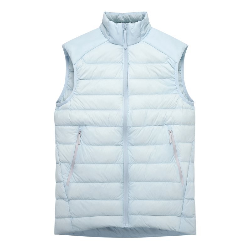 PT-DN-02 Goose Down Insulated Vest (600FP) in Mist Blue