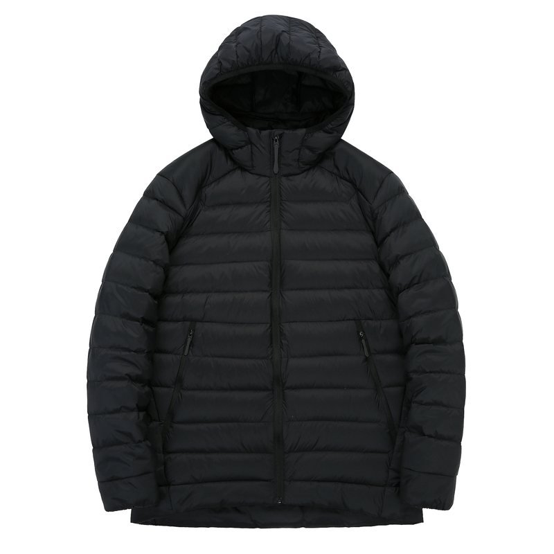 PT-DN-03 Hooded Goose Down Jacket (600FP) in Olive