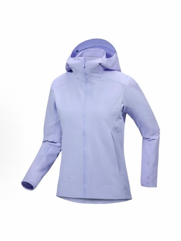 PT-JK-11 Women's Stretch Softshell Hoody in Periwinkle
