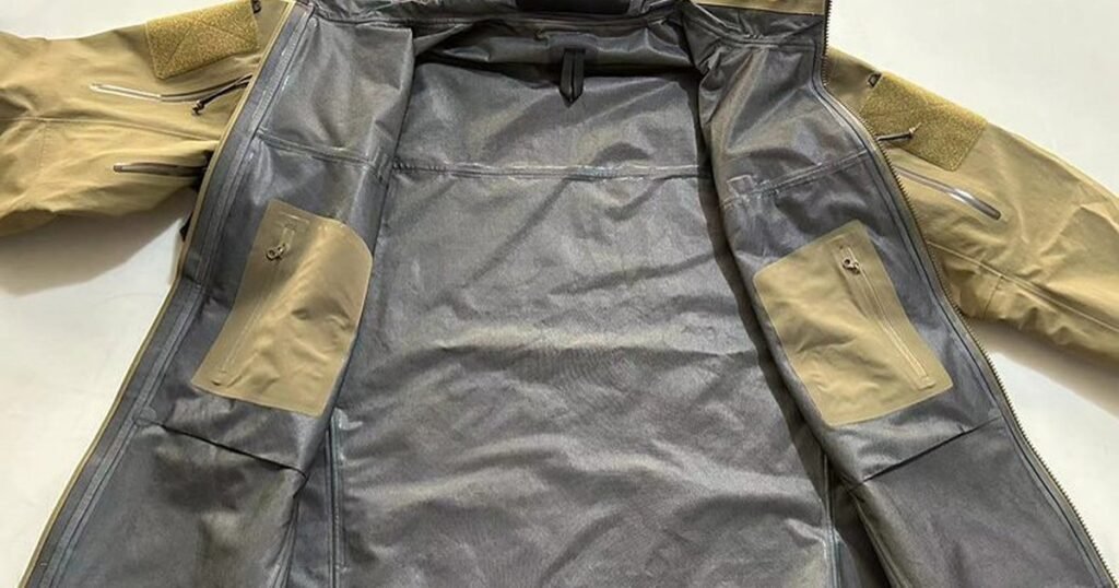 Bonded Fleece Softshell Jacket Construction Verification