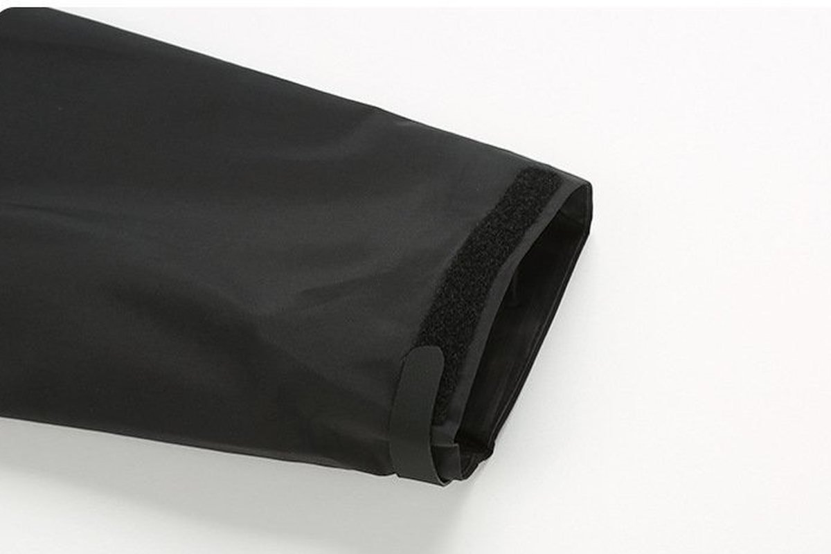 Bonded cuff on a black hardshell jacket - Launch a Technical Streetwear Snowboard Brand: 2026 Guide