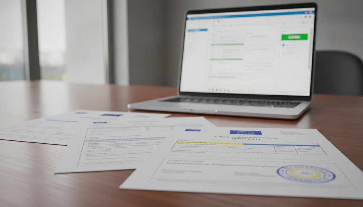EU customs clearance documentation and EORI certificate for DDP apparel import